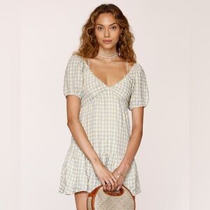 Heartloom Kendra Gingham Mini Dress